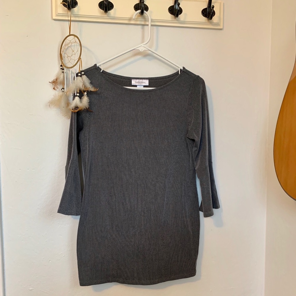 Rib Knit Maternity Top